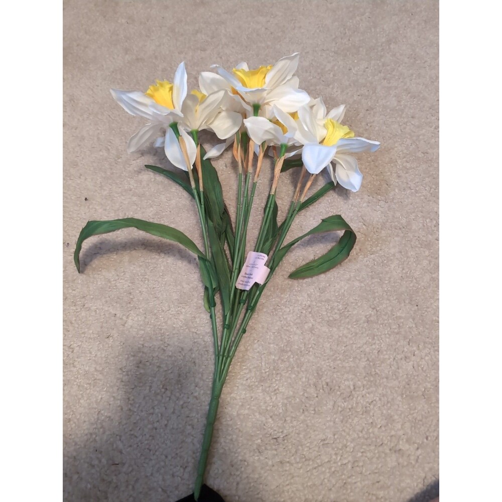 Yellow And White Daffodil Floral Decor Ashland